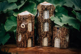 Tree Houses set of 3 - Side View