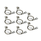 Billboard Hanger Indicator Light Suspension Hook Cable 30kg Load Capacity 8 Pack - Rear View