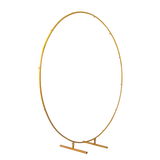 2M Wedding Hoop Round Circle Arch Backdrop Flower Display Stand Frame Background - Rear View