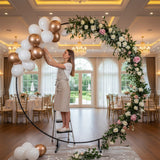 2M Wedding Hoop Round Circle Arch Backdrop Flower Display Stand Frame Background