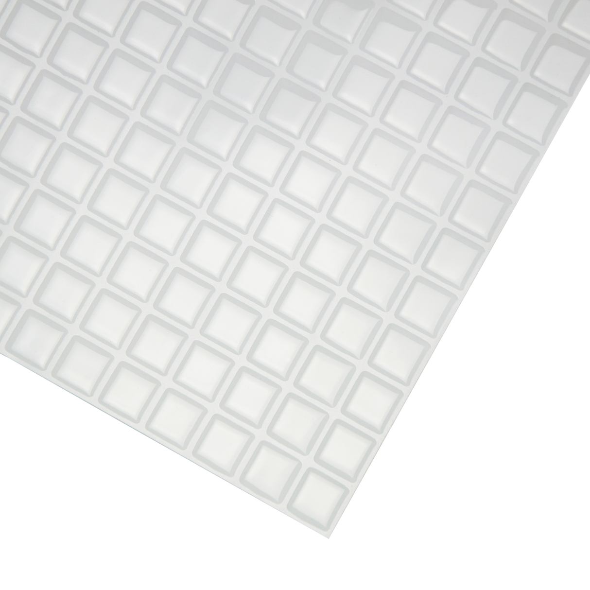 Tiles 3D Peel and Stick Wall Tile Stereoscopic Crystal White 10 Sheets