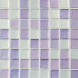 Tiles 3D Peel and Stick Wall Tile Crystal Mosaic 10 Sheets - Close-Up Angle