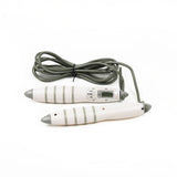 Digital LCD Skipping Jumping Rope - Gray - Top-Down View