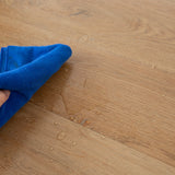 Vinyl Floor Tiles Self Adhesive Flooring Oak Wood Grain 16 Pack 2.3SQM - Low Angle