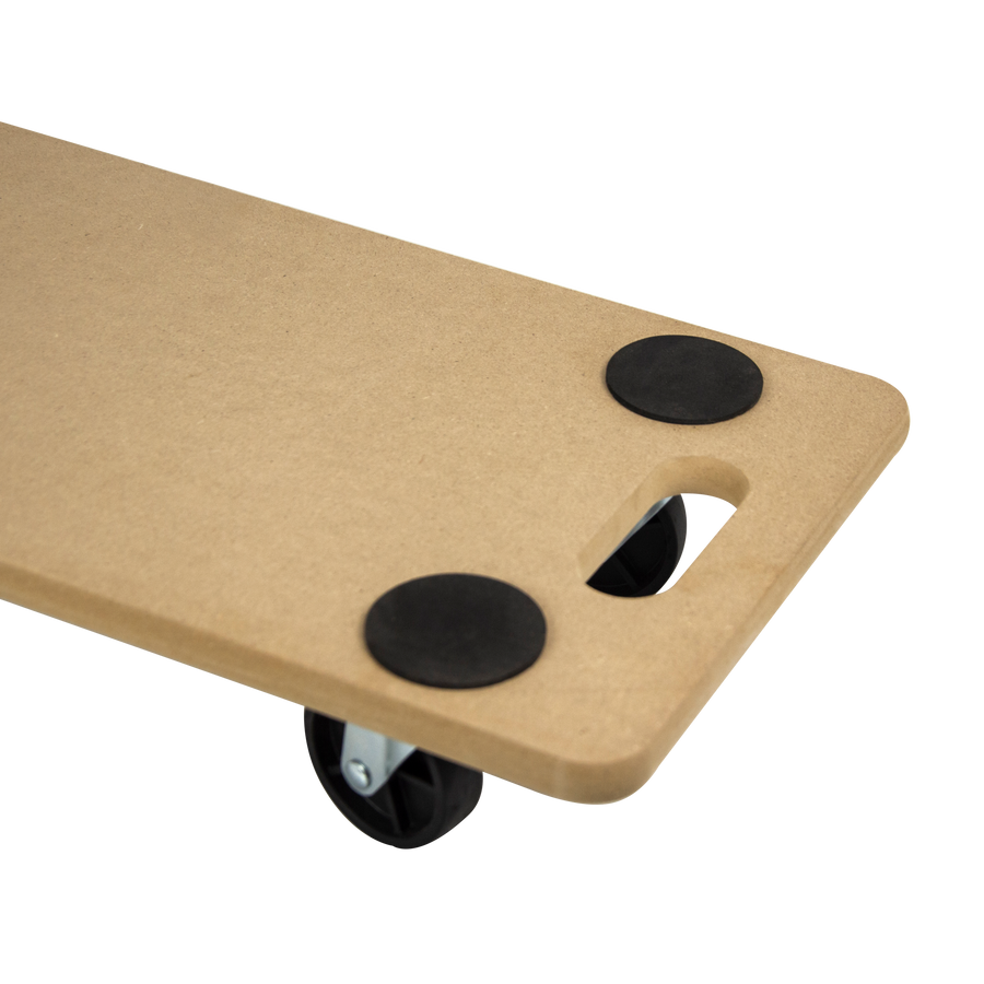 200kg Heavy Duty Hand Dolly Furniture Wooden Trolley Cart Moving Platform Mover, image 3