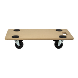 200kg Heavy Duty Hand Dolly Furniture Wooden Trolley Cart Moving Platform Mover