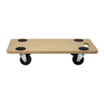 200kg Heavy Duty Hand Dolly Furniture Wooden Trolley Cart Moving Platform Mover, image 4