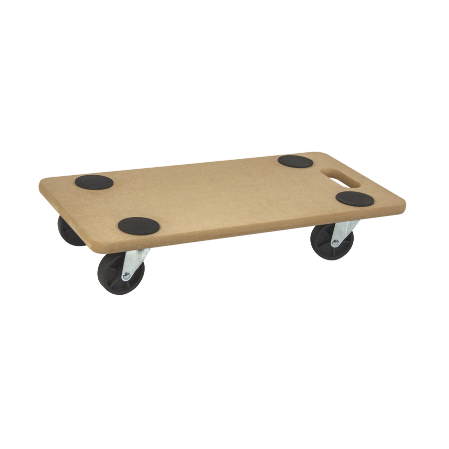 200kg Heavy Duty Hand Dolly Furniture Wooden Trolley Cart Moving Platform Mover, image 7
