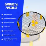 Mini Volleyball Set Outdoor Game Garden Beach Net Ball Kit Sport Toys - Low Angle