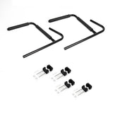 Pair Kayak Storage Rack Hanger Supporter Carrier Surfboard Holder Wall Bracket - 45-Degree Angle