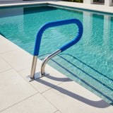 Swimming Pool Hand Rail Step Grab Rail 76.2x55.8cm with Drill Bit - Front View
