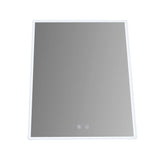 Smart Mirror Bathroom Vanity LED Lighted Wall Mirror 800x600mm - Rear View