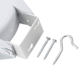 Retractable Clothesline Hang Clothes Line 20 Ft Retracts Automatically - 45-Degree Angle