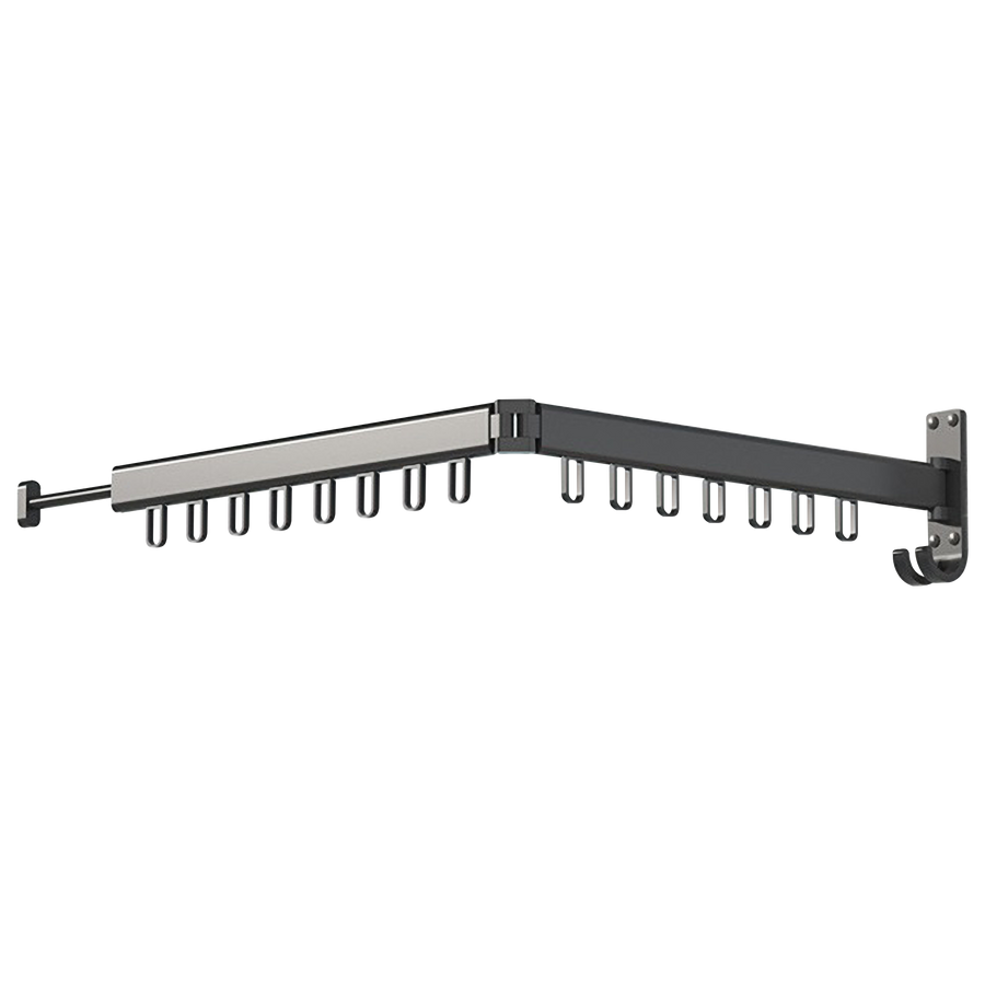 Foldable Wall Hanging Clothes Drying Rack Clothes Balcony Retractable Hanger