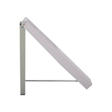 Folding Wall Mount Retractable Clothes Hanger Laundry Drying Rack Organiser - Front View