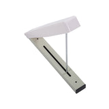 Folding Wall Mount Retractable Clothes Hanger Laundry Drying Rack Organiser - 45-Degree Angle