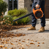 Petrol Leaf Blower 25.4cc 2-Stroke Petrol Hand Garden Yard Outdoor