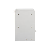 Bedside Tables Drawers Side Table Bedroom Furniture Nightstand White Unit - Top-Down View