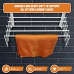 Pull Out Clothes Airer &ndash; Expanding Laundry Drying Line for Caravan, RV & Home