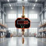 5000kg Electronic Crane Scales Industrial Hanging Digital Weight - Front View