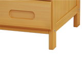 Bamboo Bedside Table Nightstand Storage Bedroom Sofa Side Stand