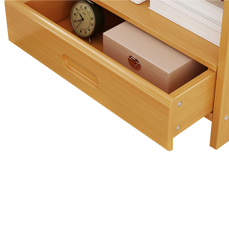 Bamboo Bedside Table Nightstand Storage Bedroom Sofa Side Stand