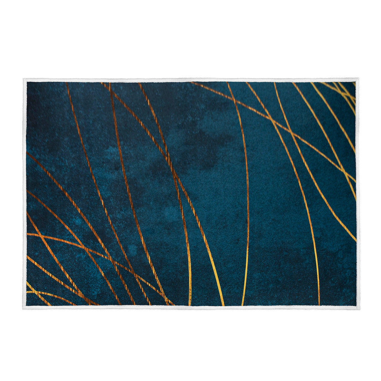 200x300cm Large Floor Blue Teal Rug &ndash; Modern Area Carpet for Bedroom & Lounge