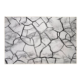 200x300cm Large Floor Gray Marble Rug &ndash; Modern Area Carpet for Bedroom & Lounge