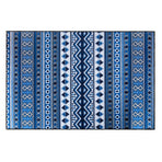 200x300cm Large Floor Blue Ethnic Rug &ndash; Modern Area Carpet for Bedroom & Lounge
