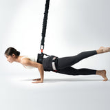 Heavy Bungee Cord Resistance Belt for Home Gym Yoga Bungee Rope Gravity Bungee (90kg) - Side View