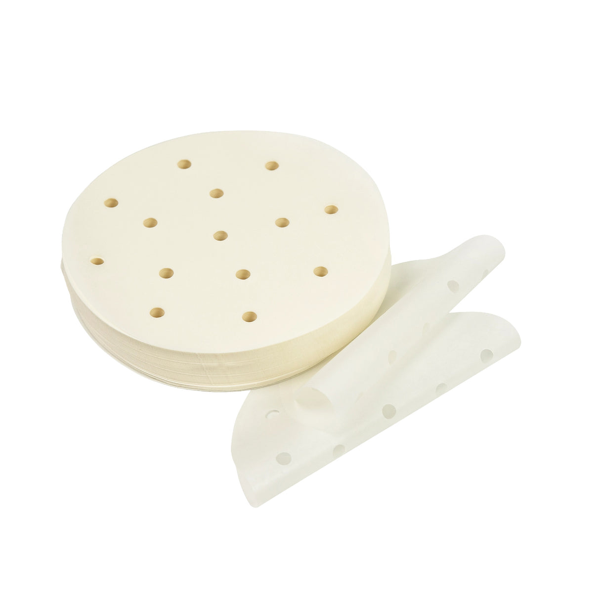 500pcs Patty Paper Baking Burger Wax Discs Nonstick BBQ Burger Paper 13cm