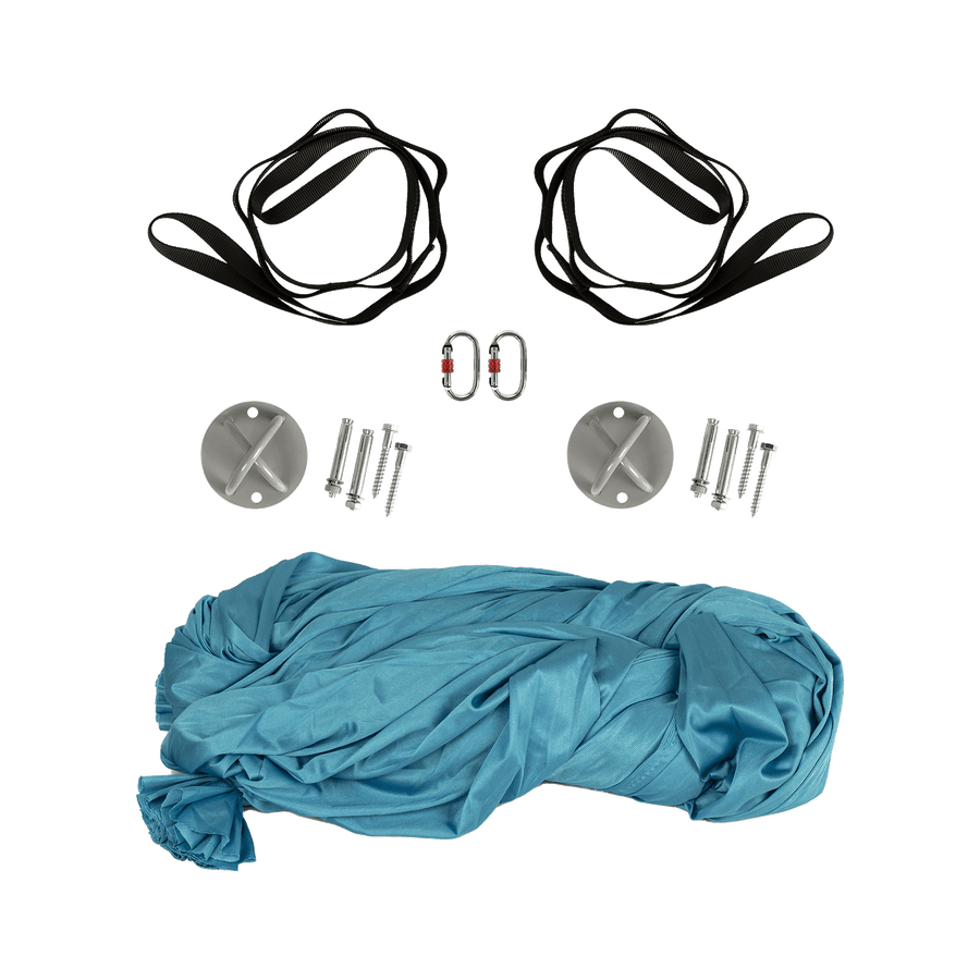 5x2.8m Yoga Pilates Aerial Silk Kit Swing Anti-Gravity Hammock
