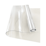 PVC Tablecloth Protector 107X213.4CM Clear Plastic Table Cloth Cover Transparent