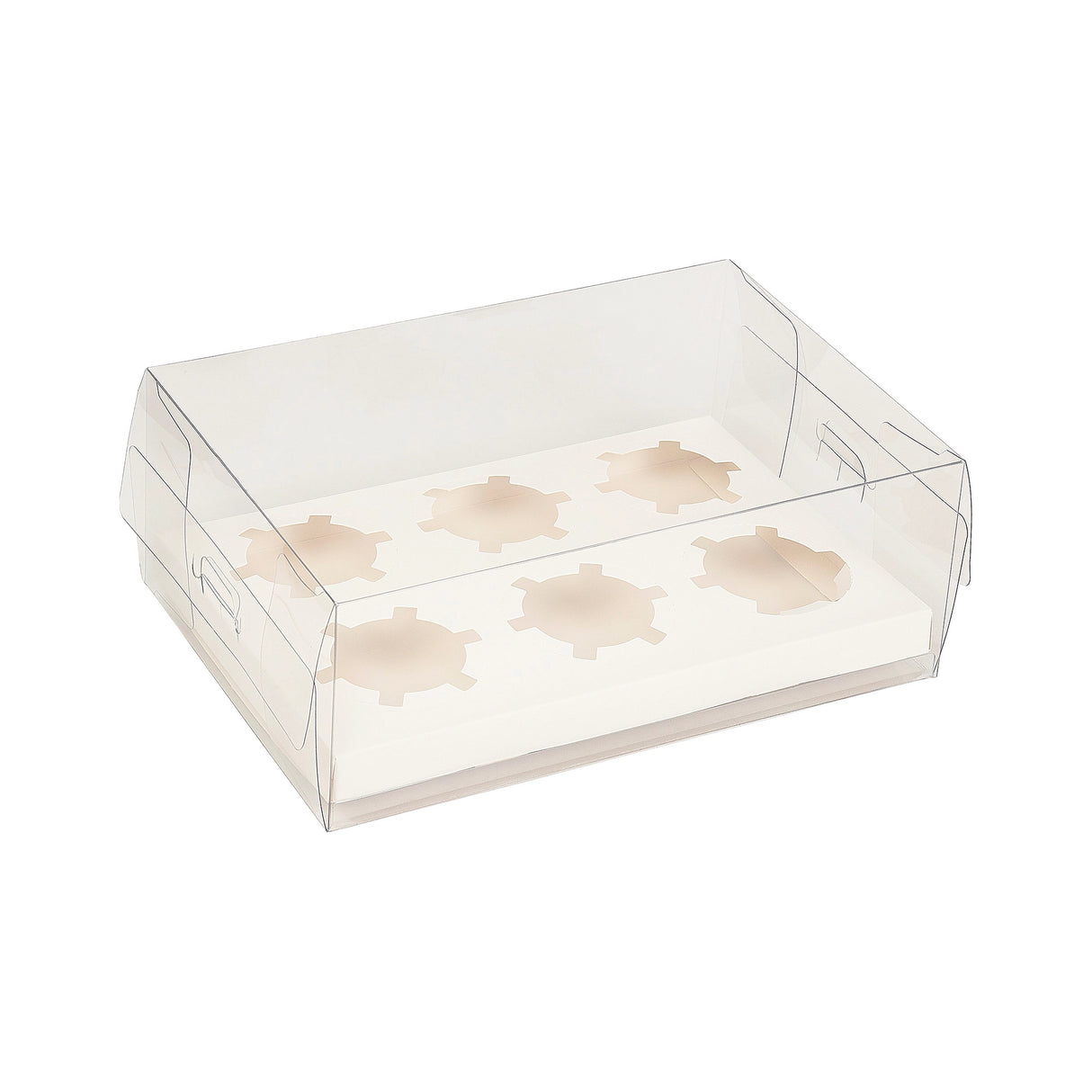 10Pcs Clear Dessert Boxes Cupcake Packaging &ndash; Transparent Bakery Cake Gift Boxes