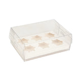 10Pcs Clear Dessert Boxes Cupcake Packaging &ndash; Transparent Bakery Cake Gift Boxes
