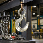 Grappling Hook 1T Crane Scale Sliding Stainless Steel Lifting Rigging Accessories