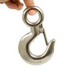 Grappling Hook 1T Crane Scale Sliding Stainless Steel Lifting Rigging Accessories - 45-Degree Angle