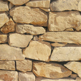 Rustic Rock Brick Wallpaper - Rear View
