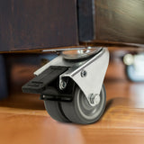 4x 2 Inch Heavy Duty Swivel Castor Wheels 50mm Brake