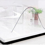 PVC Tablecloth Protector Table Cover Dining Table Cloth Plastic 2134x1070mm 1.5mm - Front View