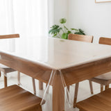 PVC Tablecloth Protector Table Cover Dining Table Cloth Plastic 2800x1170mm 2.0mm - Front View