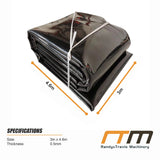 Fish Pond Liner 3 x 4.6m x 0.5mm Garden Pool Membrane Reinforced - Extra Image