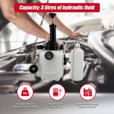 Bleed Tool Pressure 3 ltr Brake & Clutch Bleeding System Fluid Bleeder - Low Angle