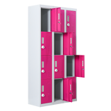 12-Door Locker for Office Gym Shed School Home Storage - 3-Digit Combination Lock - Extra Image