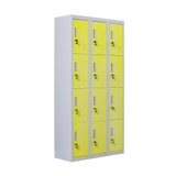 12-Door Locker for Office Gym Shed School Home Storage - Standard Lock with 2 Keys - Extra Image