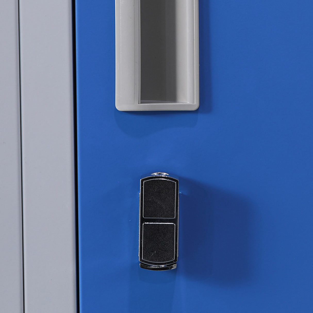 12-Door Locker for Office Gym Shed School Home Storage - Padlock-operated