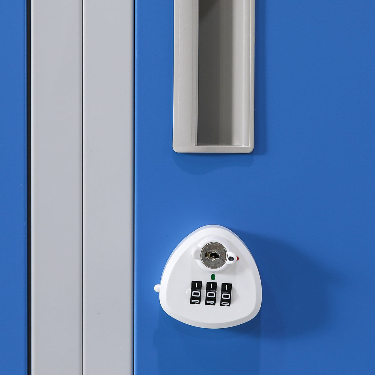 12-Door Locker for Office Gym Shed School Home Storage - 3-Digit Combination Lock