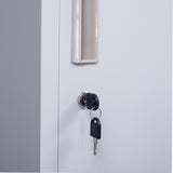 12-Door Locker for Office Gym Shed School Home Storage - Standard Lock with Keys - Extra Image