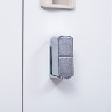 12-Door Locker for Office Gym Shed School Home Storage - Padlock-operated - Top-Down View
