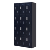 12-Door Locker for Office Gym Shed School Home Storage - Standard Lock with Keys